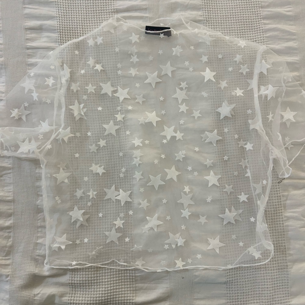 Sheer Star Top for Women
